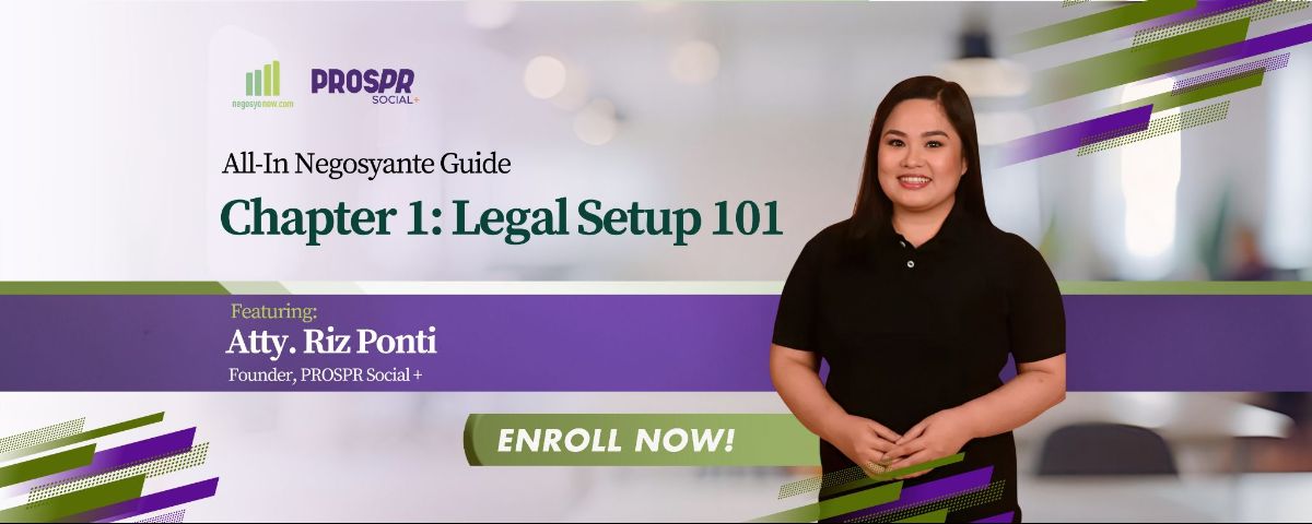 All-in Negosyante Guide Chapter 1: Legal Setup 101
